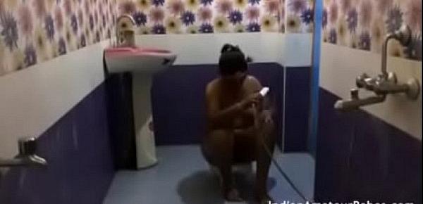  Sexy amateur indian babe showering  - Watch Her On AdultFunCams . com